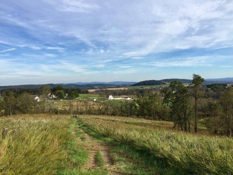 Great view of historic Mt. Bleak-Skye Farm and the surrounding valley and mountains