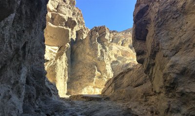 Entrance to Golden Canyon