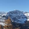 Panorama from Healy Pass, with Egypt Lake bottom centre.