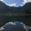 Trout Lake from the small day use "beach".