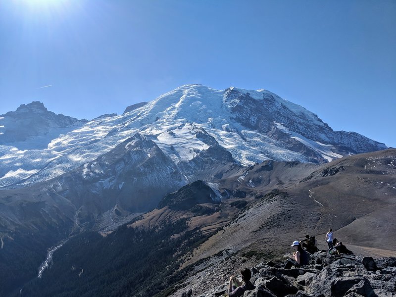 Mt Rainier from the second Burrough.