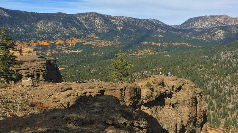 The lunch stop view makes the hike well worth it.