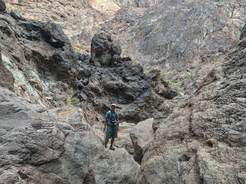 on Golden Canyon Trail