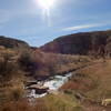 Sand Creek crossing - Bent Rock Trail