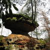 Balanced Rock - Said to be one of the best examples of a pedestal rock east of the Rocky Mountains.