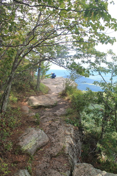 Trail Along Ledge