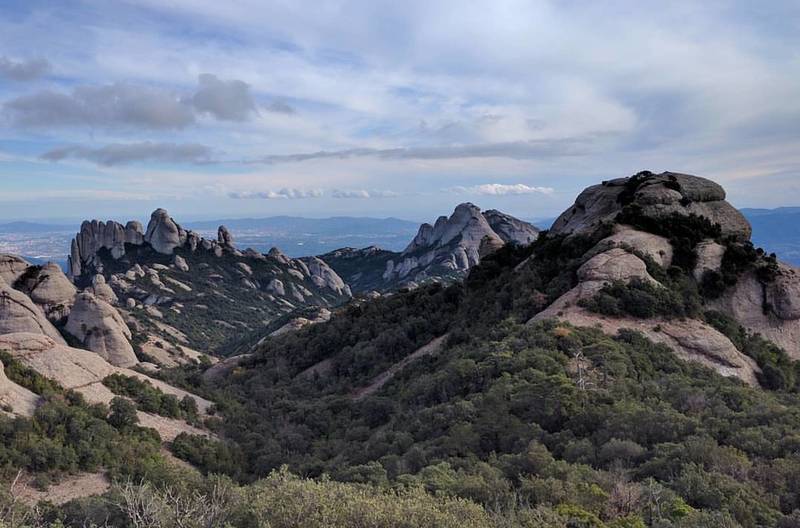 Another shot from our hike through Montserrat.