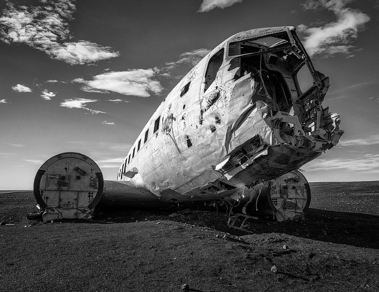 Sólheimasandur plane crash site