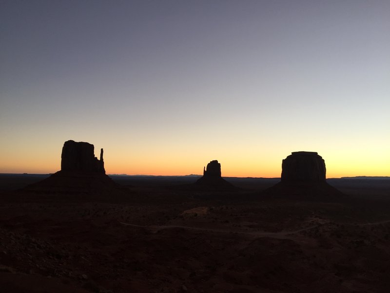 Monument Valley Sunrise.