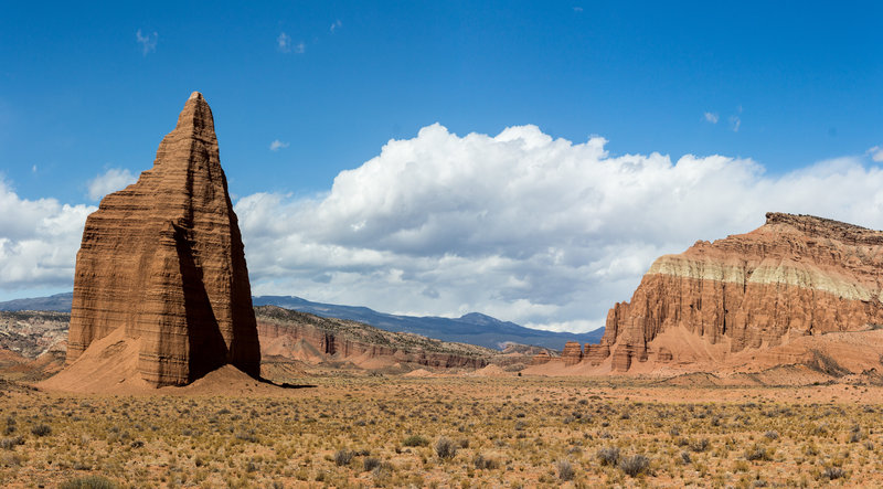 Temple Rock and South Desert