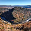 Fall in Lehigh Gorge near Jim Thorpe, PA