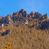 Golden larches on the east side of Colchuck Lake (mid October)