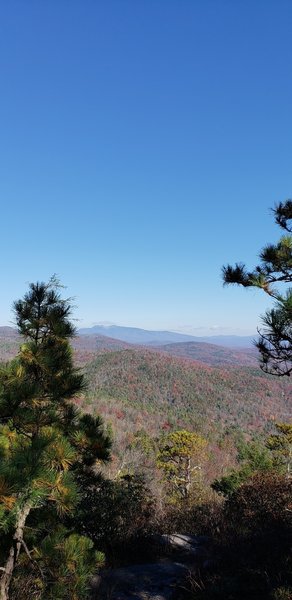 First view part way up the trail