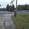 Trail across Carver Street