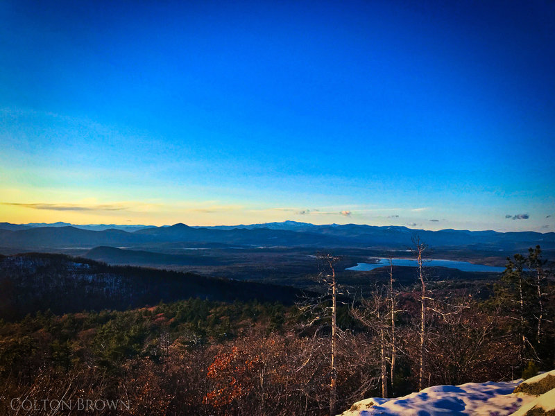 Pleasant mountain summit