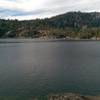 Looking out at Pinecrest lake from the Pinecrest National Recreation Trail