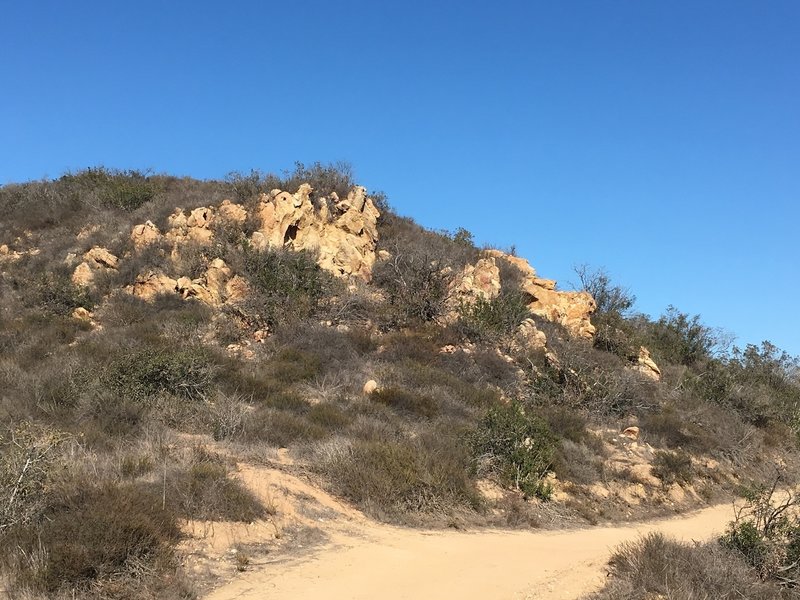 Bizarre rock formations