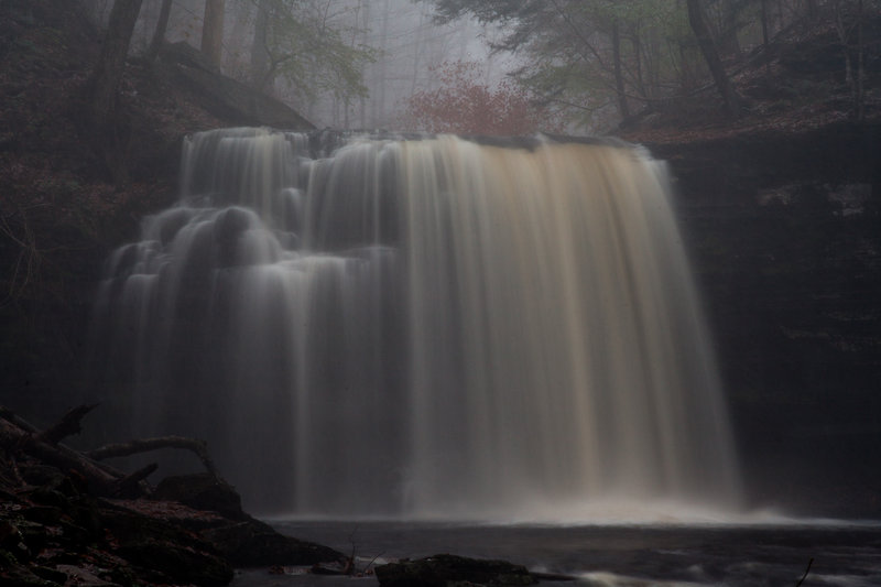 Mysterious waterfall