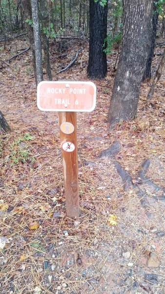 Entrance to Rocky Point Trail