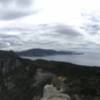 View back over Cape Pillar & Cape Huay from the blade