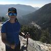 On top of Lovers Leap, looking down on the town of Strawberry.