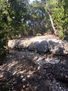 Double Down portion of Deception. Example of what to expect on the trail.