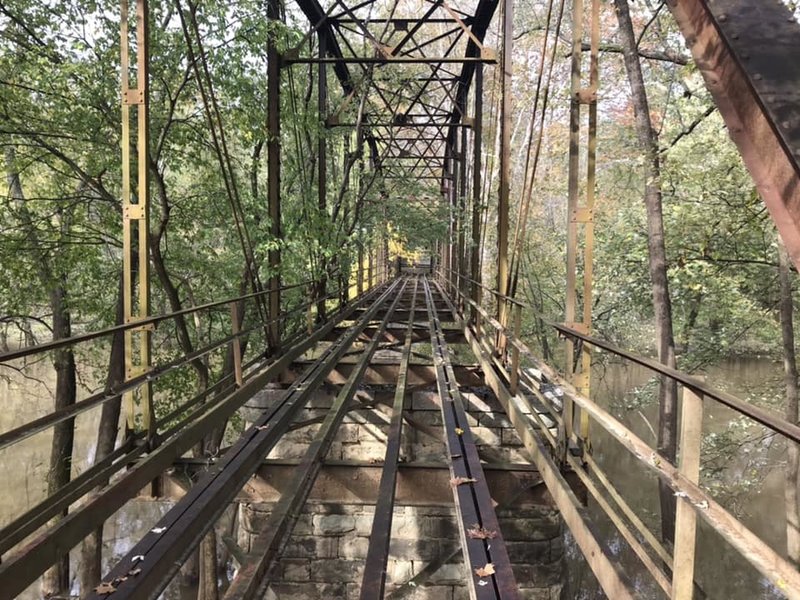 The Old Iron Bridge.