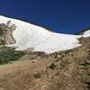 Saint Mary's glacier approach in July 2017