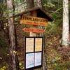 Information board between stage 39 and 40 at Sörmlandsleden Trail.