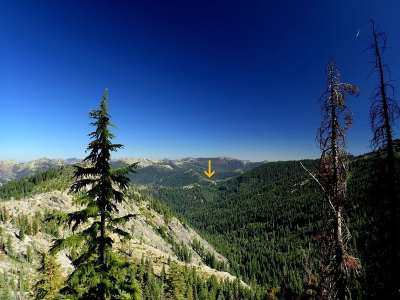 Etna Summit from the Hogan Lake Trail.