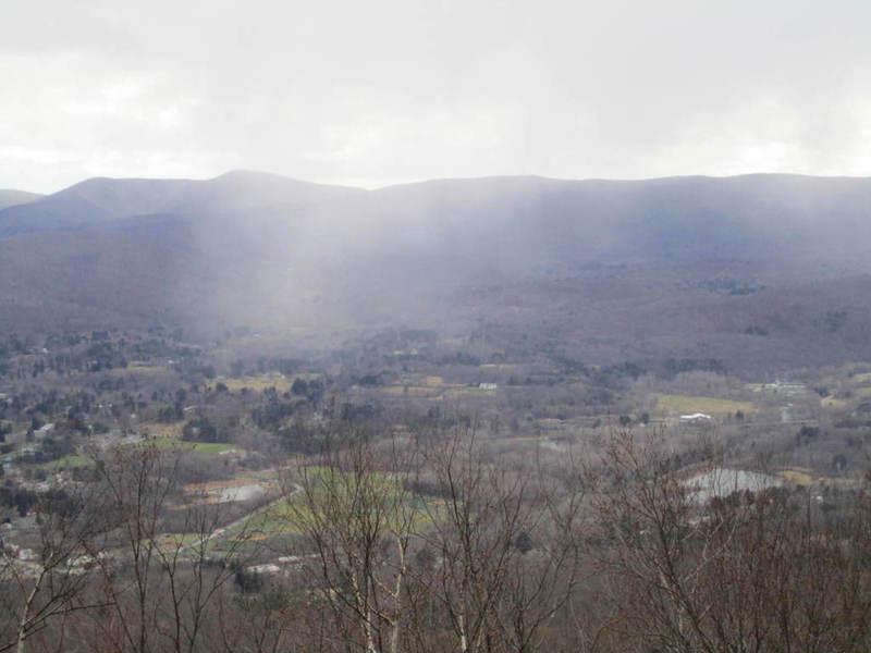 Snow Coming Over the Mountain