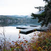 View of the Samish Park boat dock.