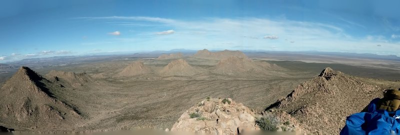 West Summit looking Northwest