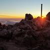 Arriving at the summit, just missed the sunrise.