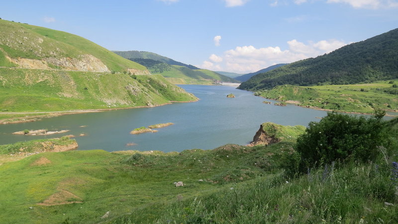 Natural mineral pool of Hankavan