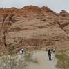 Calico Hills, as seen from Calico #1 parking lot.