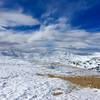 snow and ice on trail - Mt. Sniktau