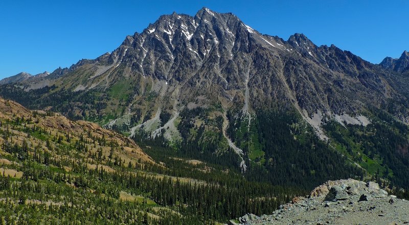 Mt Stuart, from Long's Pass