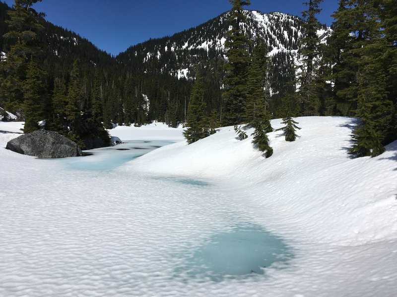 Melting Deception Lakes