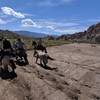 Quick mud in the Calchaquí River.