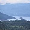 Cypress Island, Cone Islands, Mt. Constitution from atop Guemes Mountain.