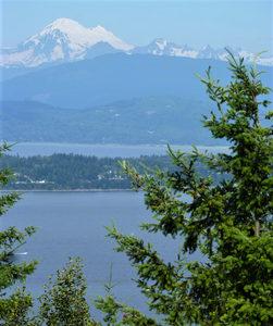 Mt. Baker from atop Guemes Mountain