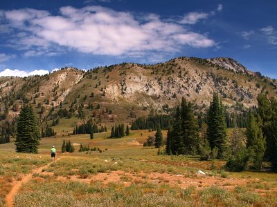 Cornucopia Peak is on the far right