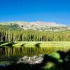 Nice views at the Spruce Creek Trail/Wheeler Trail junction.