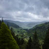 Scenic Menzenschwander Tal (valley) in the Schwarzwald (Black Forest).