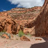 Massive layers of sandstone carved through over millions of years