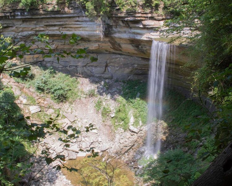 Tunnel Falls, view from Trail 5