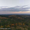 Sunset view from the Warren Peak Fire Lookout