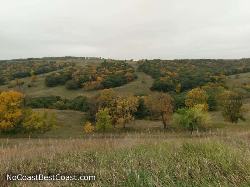 Fall colors from the North Fork Trail