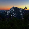 Sunset at Jack Mountain from just below Devil's Dome